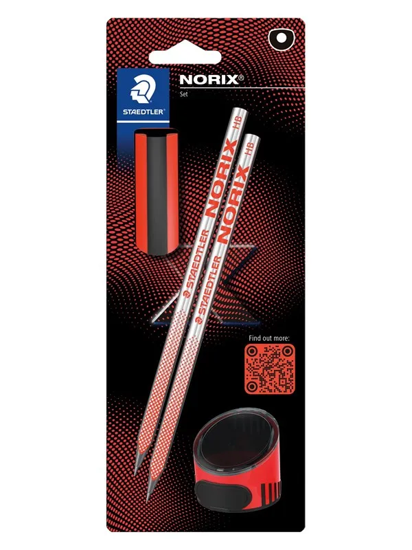Staedtler Pencil NORIX HB set bc    100% PEFC