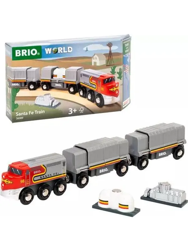 Brio 36089 Santa Fe Train (Trains of the World)