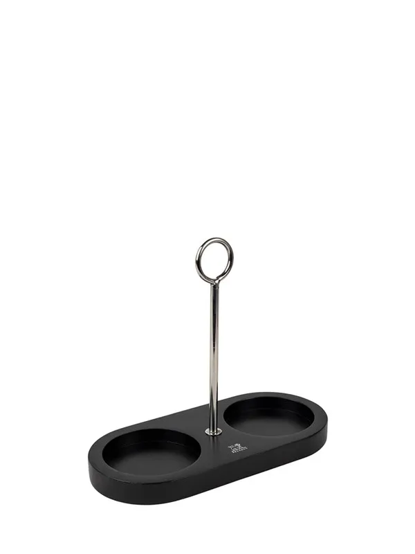 Peugeot Linea Bamboo tray with handle matt black - HORECA