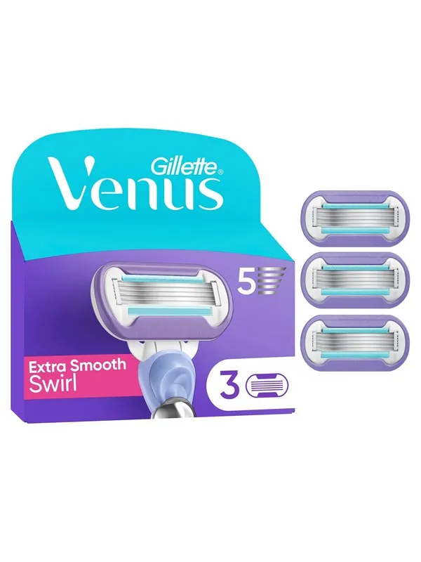 Gillette-Venus Extra Smooth Swirl - 3 pcs