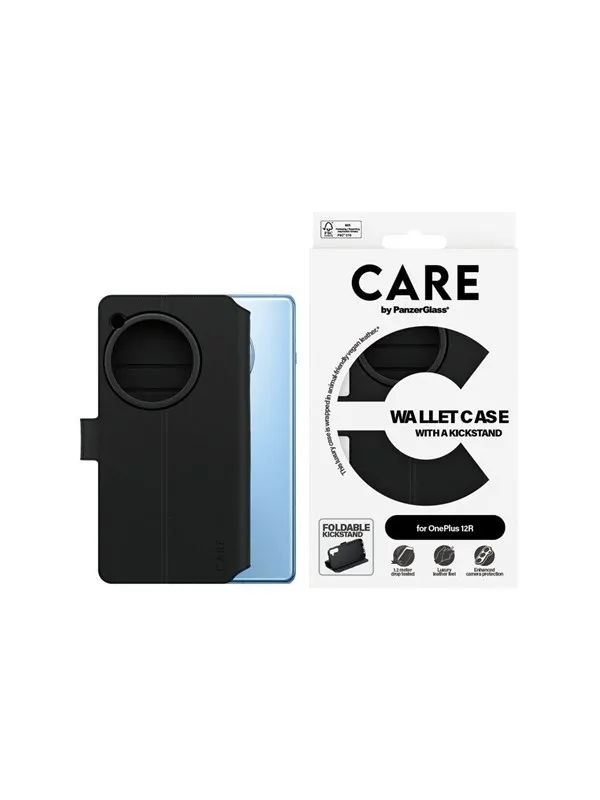 CARE by PanzerGlass Feature Wallet Case w. Kickstand OnePlus 12R