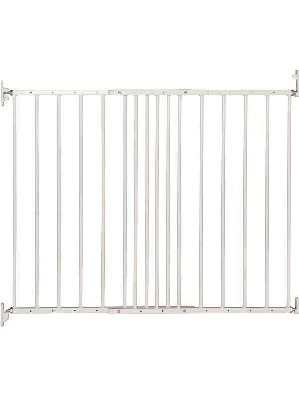 BabyDan MultiDan sikkerhetsgrind, hvit, 62,5-106,8 cm