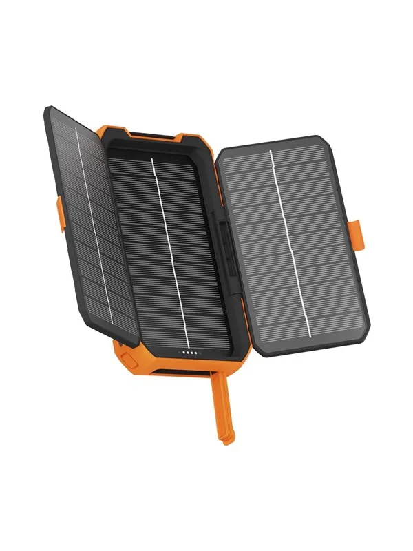 Xtorm Solar powerbank 5.1W 10.000mAh IP65 PD 20W Nødlader - Svart - 10000 mAh