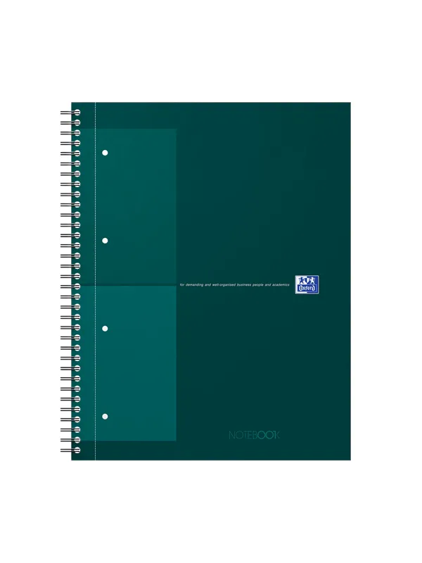 Oxford OXFORD International A4+ notatbok med dobbeltspiral, 5 mm ruter, 160 sider SCRIBZEE-kompatibel 30. Special Edition Assorterte farger