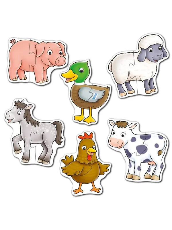 Orchard Farmyard - Puzzle Set Gulv