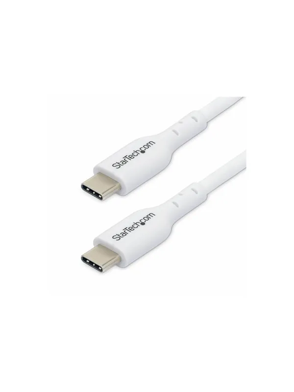 StarTech.com 3m White USB-C Charging Cable USB C Cable 60W 3A PD - USB-C cable - 24 pin USB-C to 24 pin USB-C - 3 m