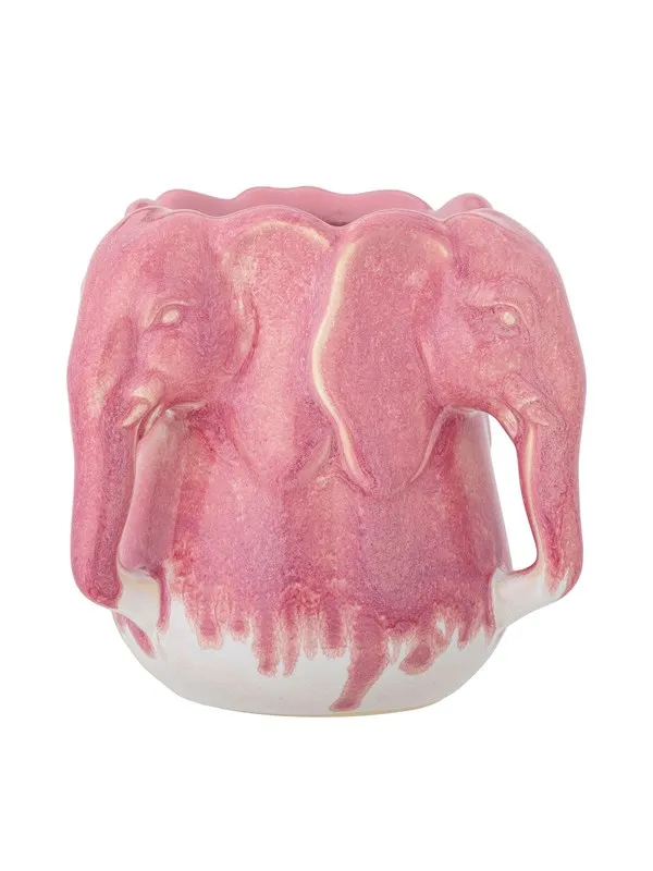 Bloomingville - Pontus Vase - Pink - Stoneware