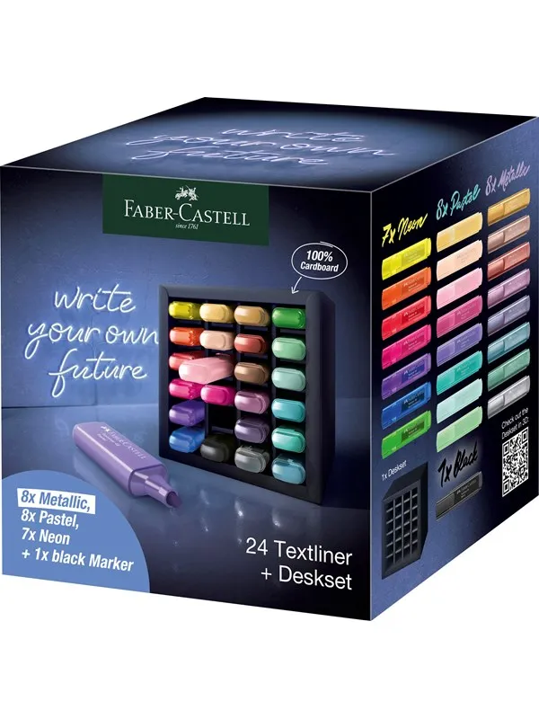 Faber-Castell Highlighter TL 46 deskset 24