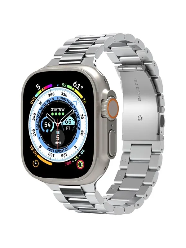 Spigen Modern Fit 316L Band - silver - Apple Watch 49mm/46mm/45mm/44mm
