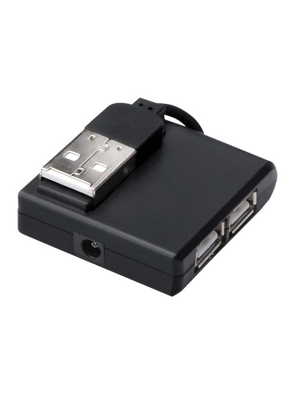 MicroConnect Connect - hub - 4 ports USB-hub - 4 porter - Svart