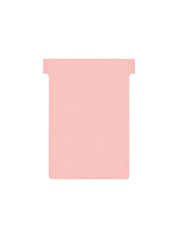 Nobo  T-Card-planleggingskort - størrelse 3 Rosa