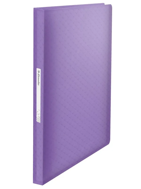 Esselte  Colour'Breeze Display Book with 80 pockets Lavender