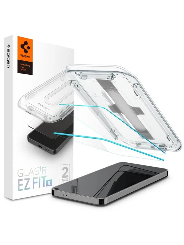 Spigen Glass tR EZ Fit HD Transparency 2 Pack - Samsung Galaxy S25/S24