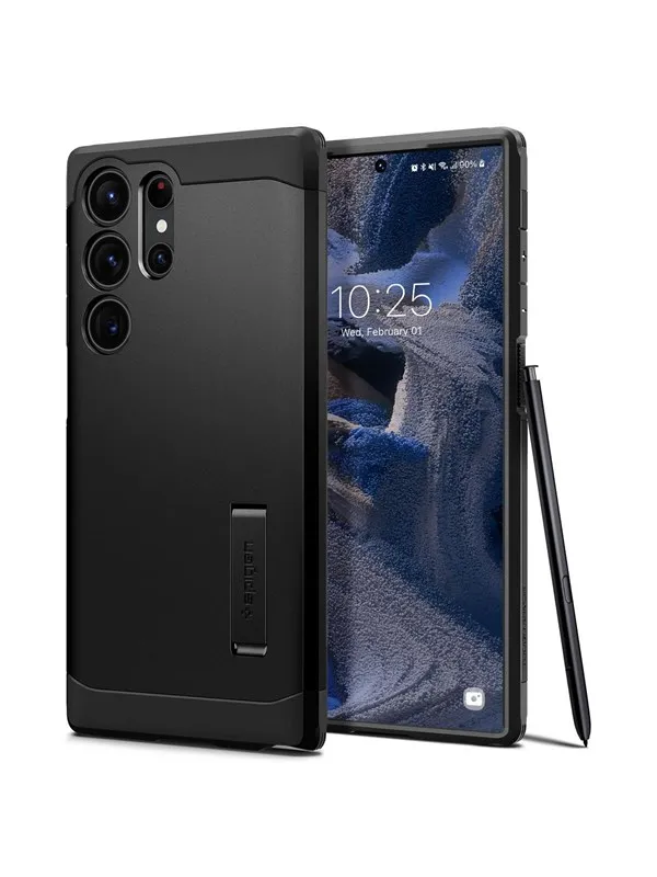 Spigen Tough Armor - black - Samsung Galaxy S23 Ultra