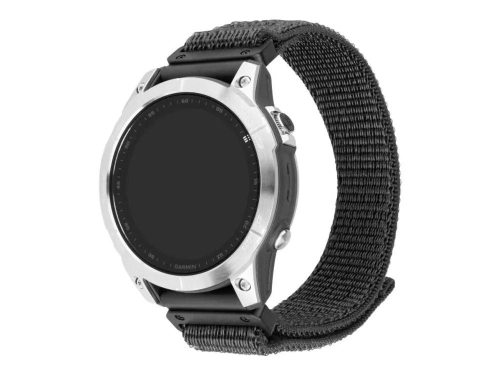 FIXED Nylon Strap for Garmin QuickFit 26mm D-Grey