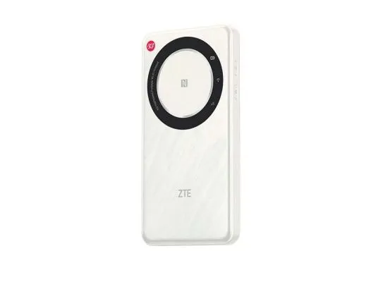 ZTE U30 AIR, Wi-Fi 5 (802.11ac), Dual-band (2,4 GHz / 5 GHz), Hvid, Bærbar router