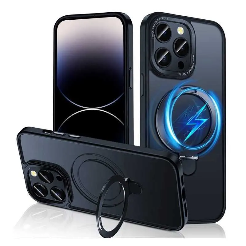 iPhone 14 Pro Støtsikkert Magsafe-deksel med Kickstand Nordcell™