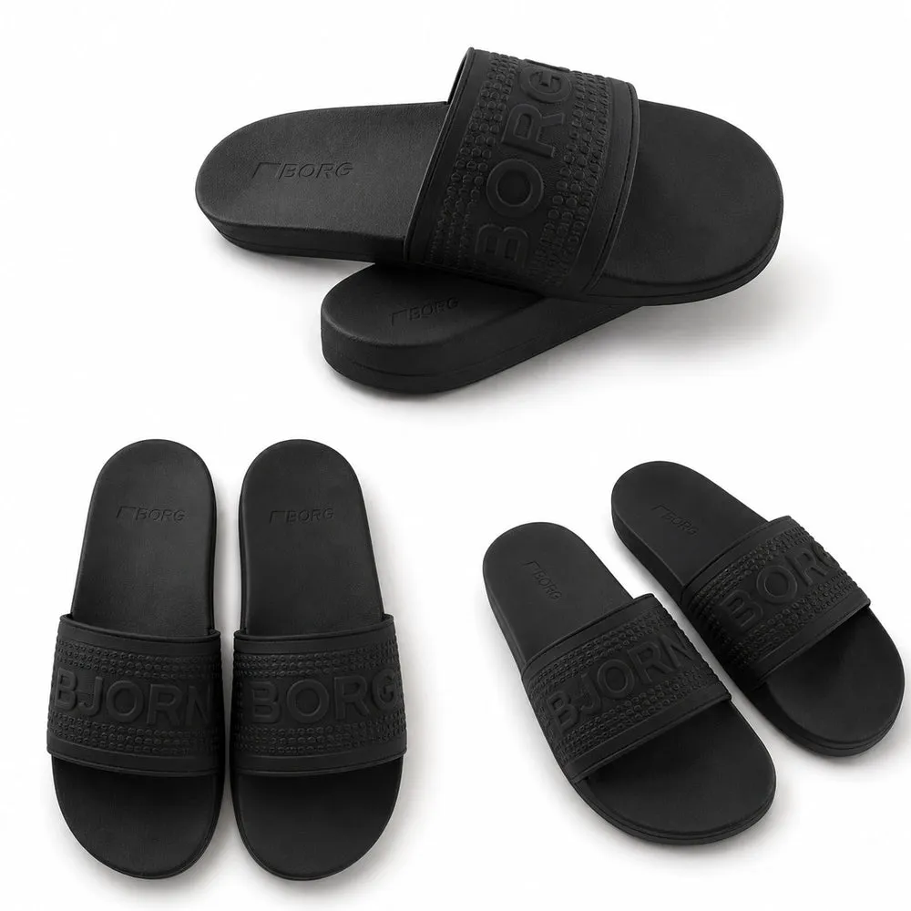 Slippers / Badesandaler fra Björn Borg Sandaler i Sort eller Marineblå