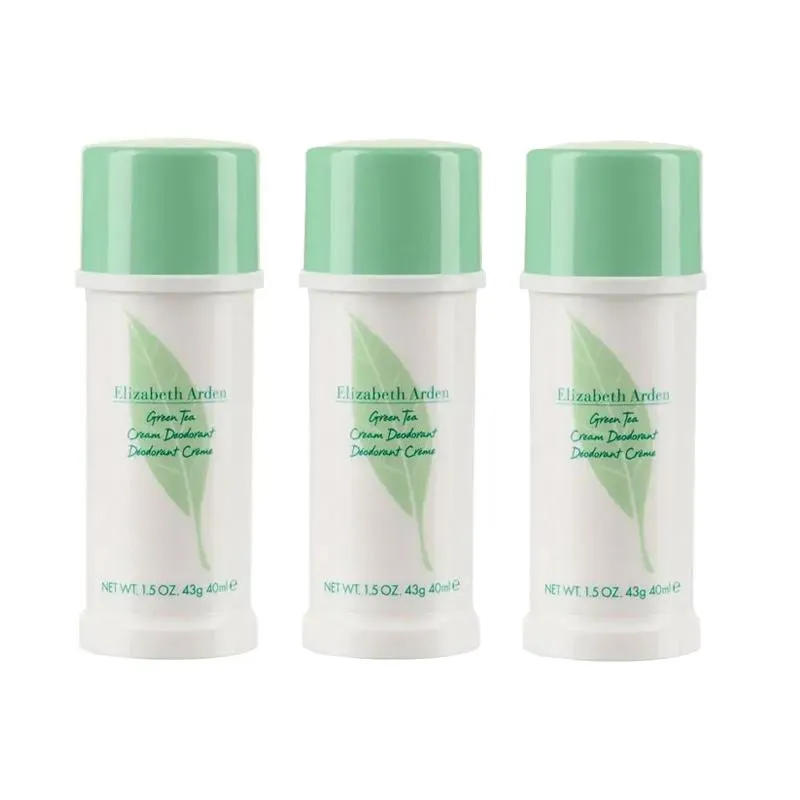 3-pack Elizabeth Arden Green Tea Cream Deodorant 40ml