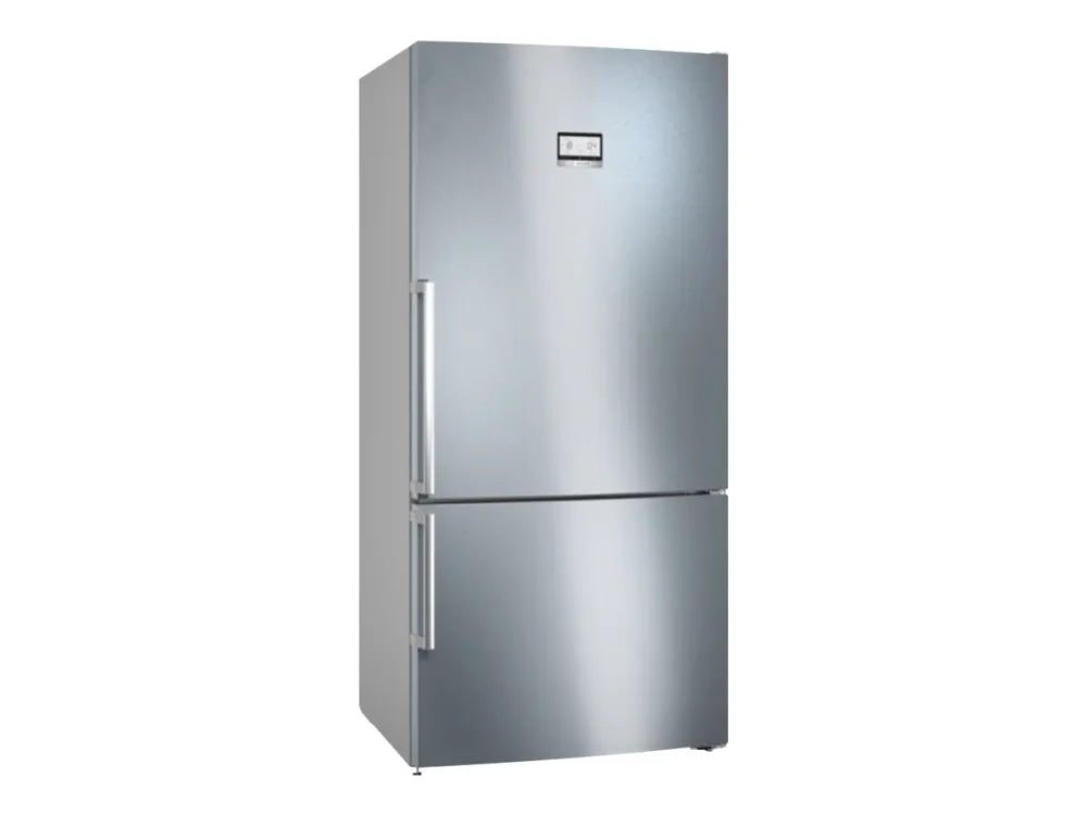 Bosch Serie | 6 KGN86AIDR - Kjøleskap/fryser - bunnfryser - bredde: 86 cm - dybde: 81 cm - høyde: 186 cm - 631 liter - Klasse D - inox-lettrens