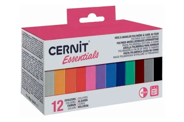 Cernit gaveeske 12x25g, basis