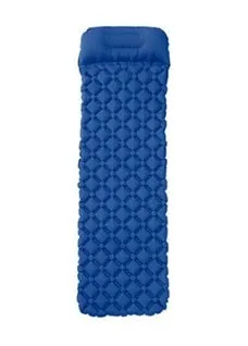 Ultralett oppblåsbart liggeunderlag m/pute 190 x 58 cm.