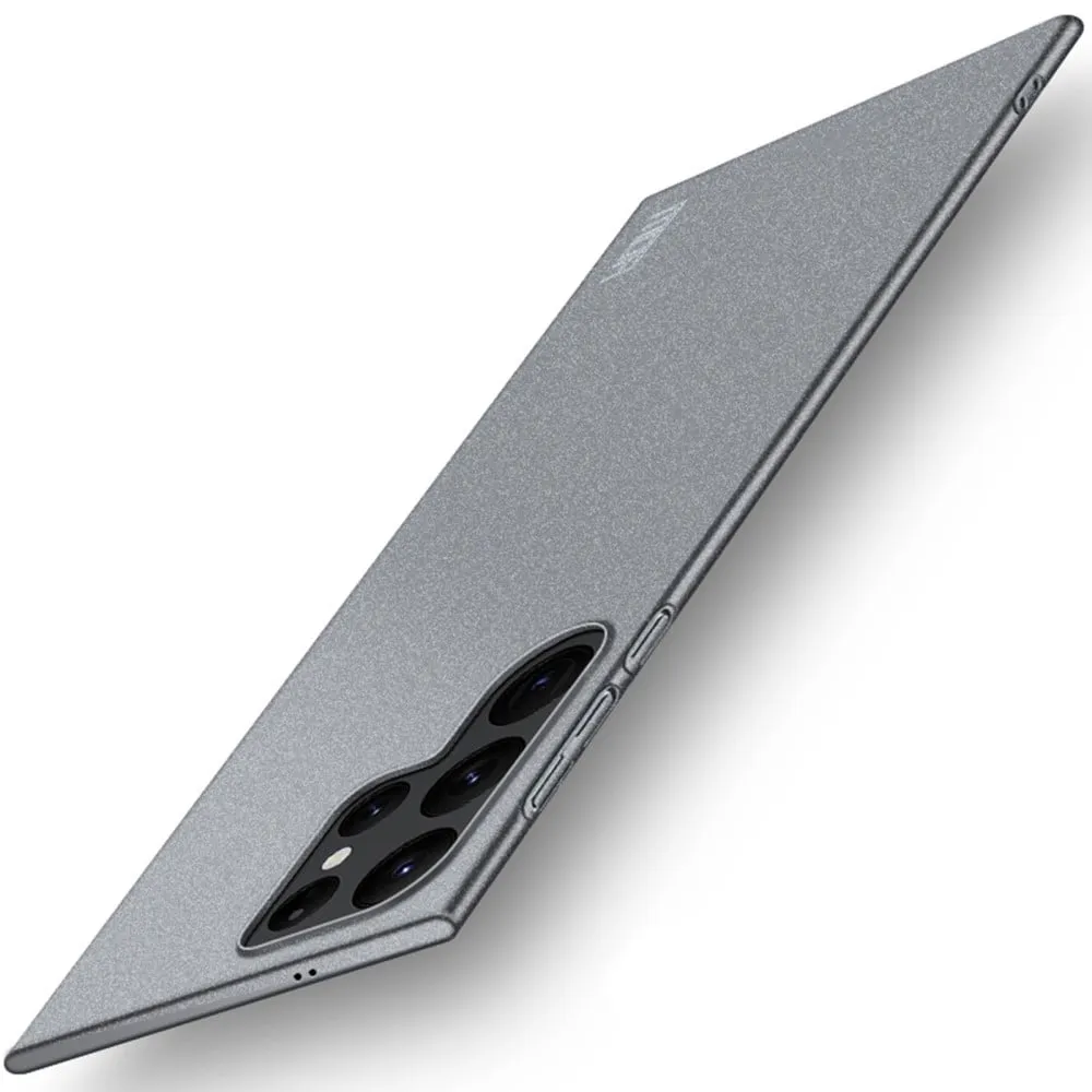 MOFI Samsung Galaxy S24 Ultra slim shield deksel - Sølv/Grå