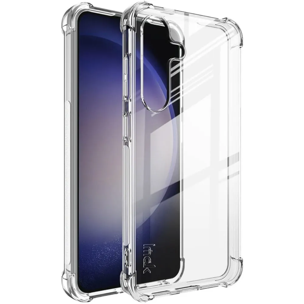 IMAK Airbag Cover for Samsung Galaxy S24 Plus - Gjennomsiktig