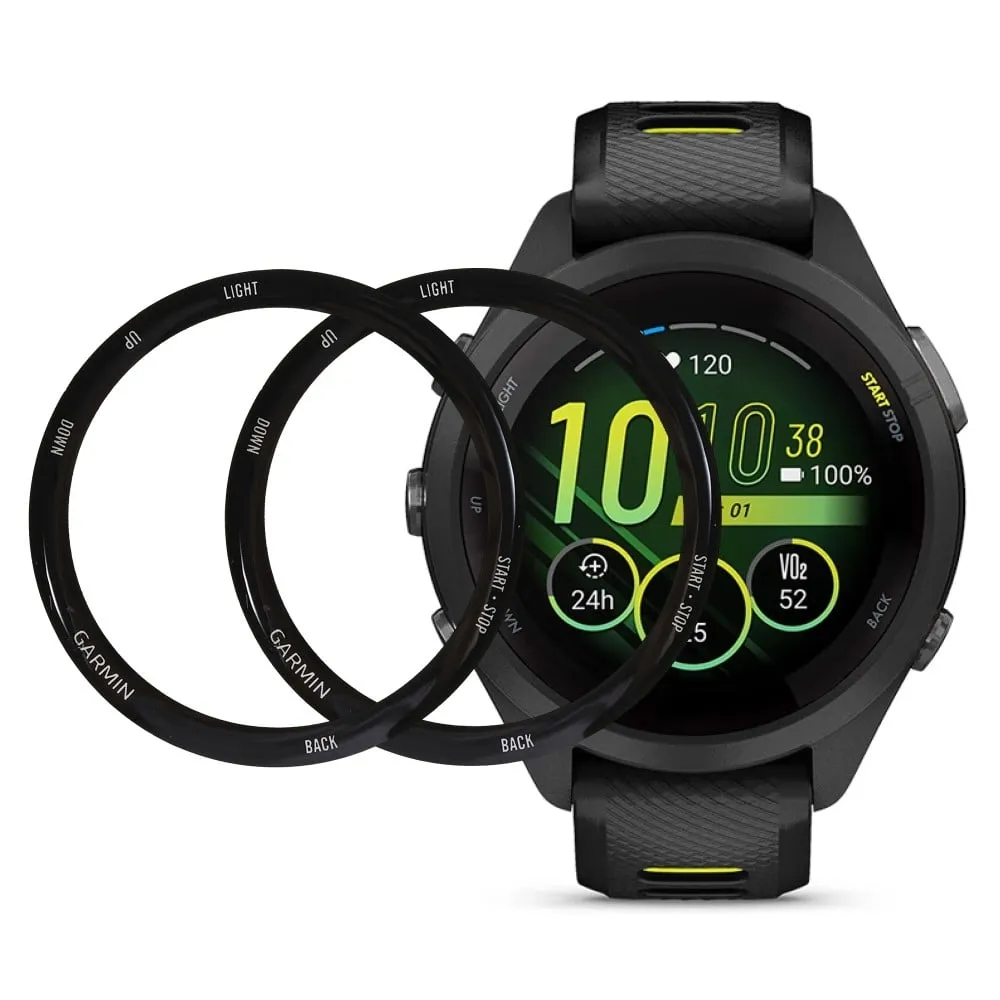 2 stk Garmin Forerunner 265S klar buet skjermbeskytter
