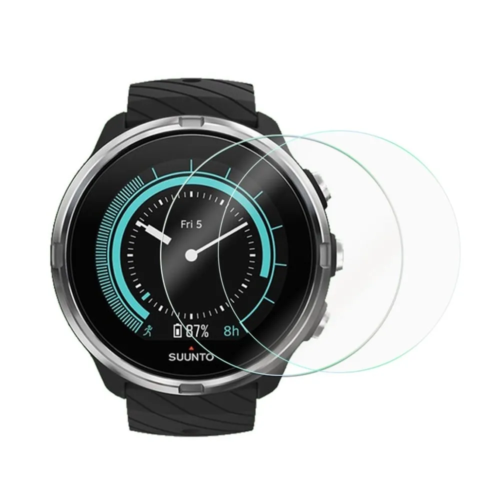 2 stk Suunto 9 skjermbeskytter i herdet glass