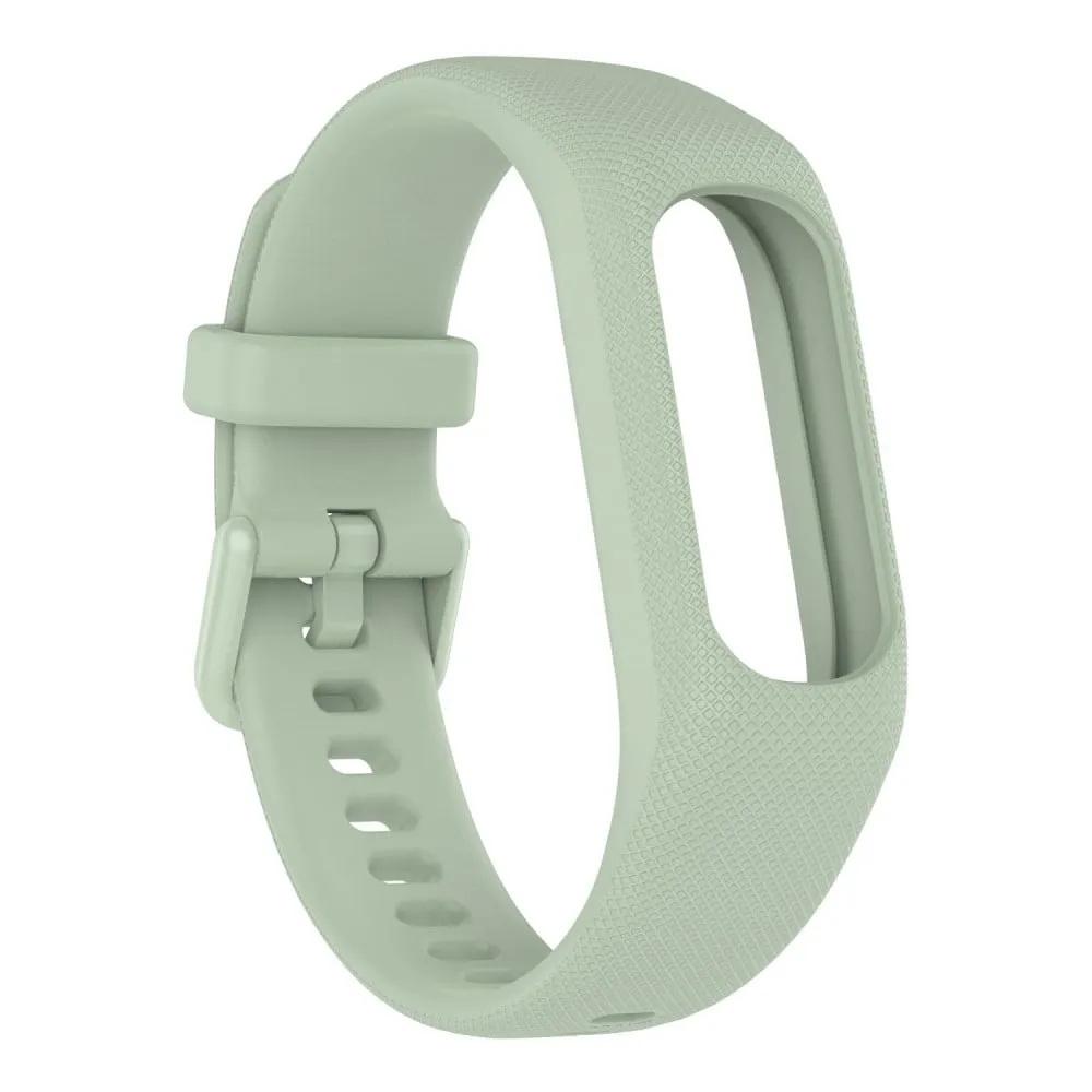 Garmin Vivosmart 5 klokkerem i silikon med tekstur - Mintgrønn