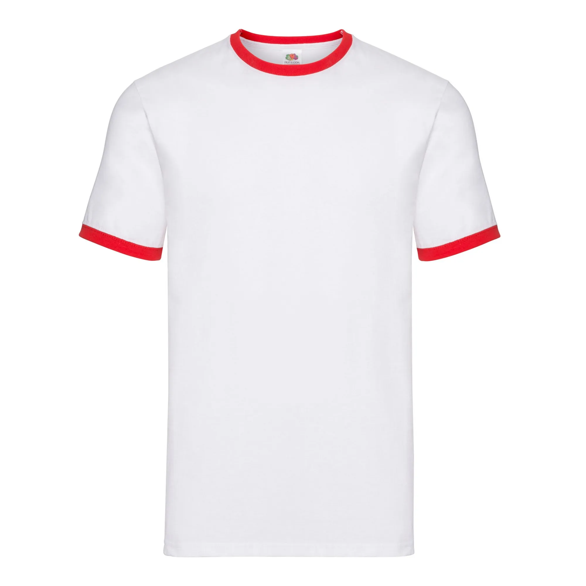 Fruit of the Loom Mens Contrast Ringer T-Shirt