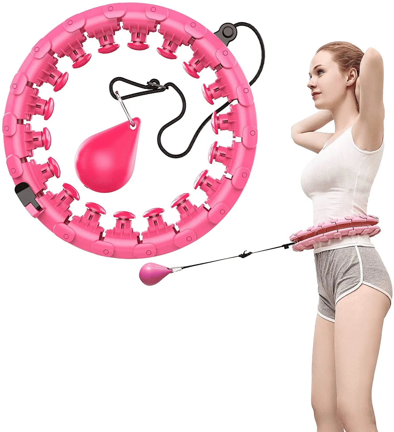 Rokkering Trenings-/fitnessmodell (justerbar m/vekt)