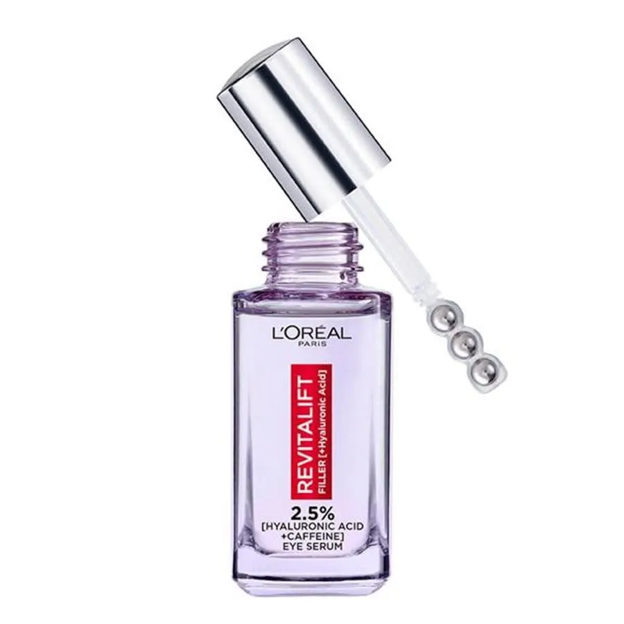L'Oréal Paris Hyaluronic Acid and Caffeine Eye Serum Revitalift Filler 20ml