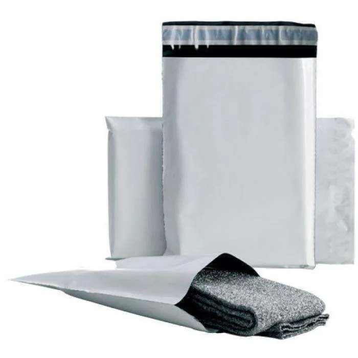 20 stk Hvit e-handelspose - Brevpose - 25 x 35 cm