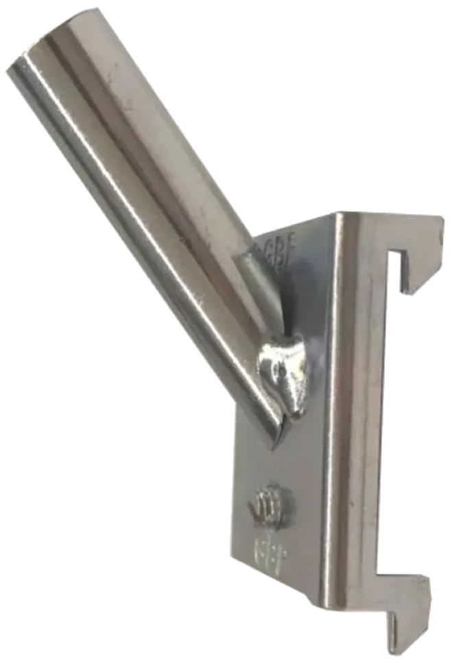 GBP 210050 rørholder ø9mm skrå 50×9mm
