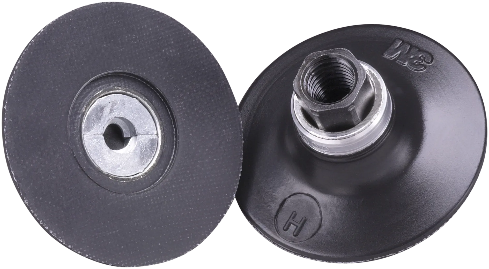 Roloc gummibakplate x-hard 75mm×M14