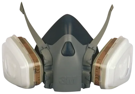 Halvmaske startpakke A2P3R medium, 7523M