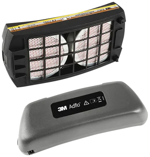 Adflo samlepakke gassfilter A1B1E1 + heavy-duty batteri