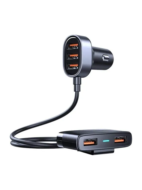 Joyroom Car charger  JR-CL03 5-Port USB (black)