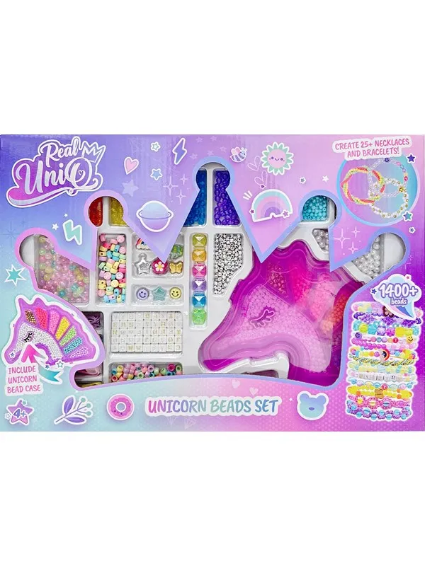 Real UniQ Unicorn Beads Set