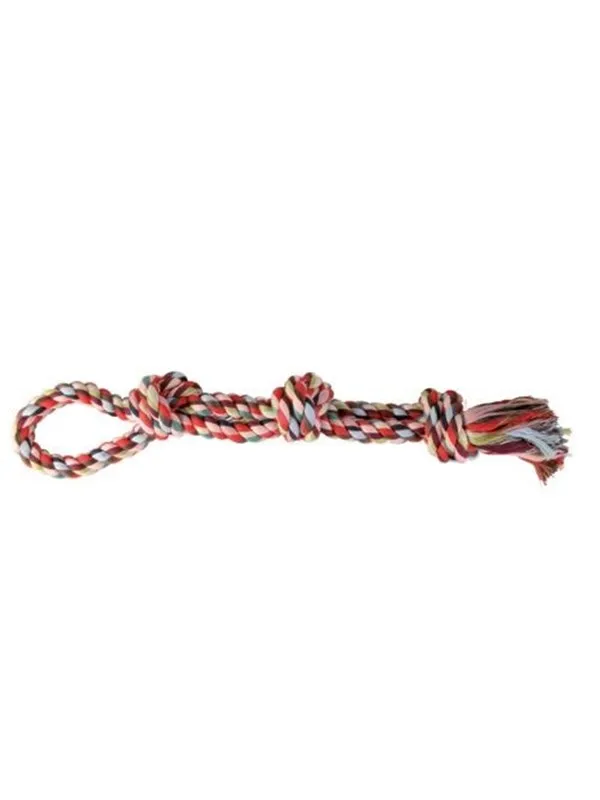 Trixie Playing Rope 60cm assorted colours
