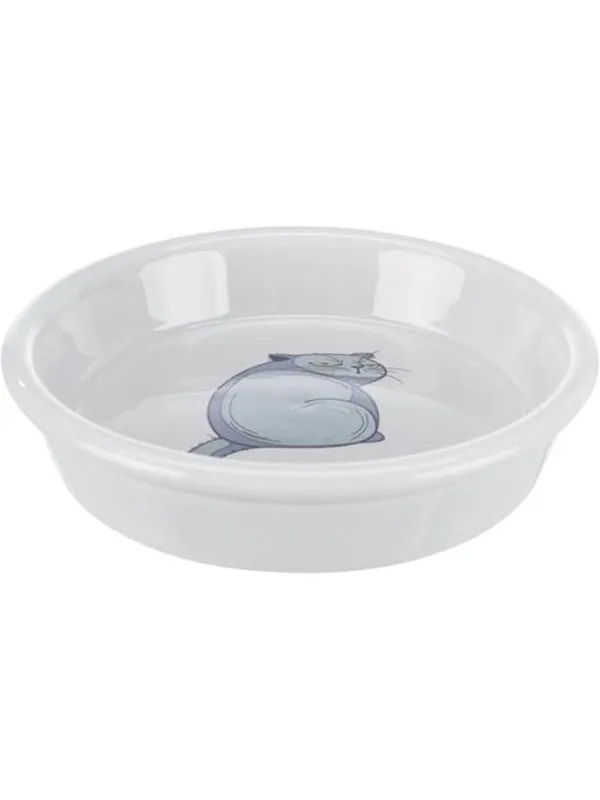 Trixie Ceramic Bowl 0.25 l/ø 13 cm grey