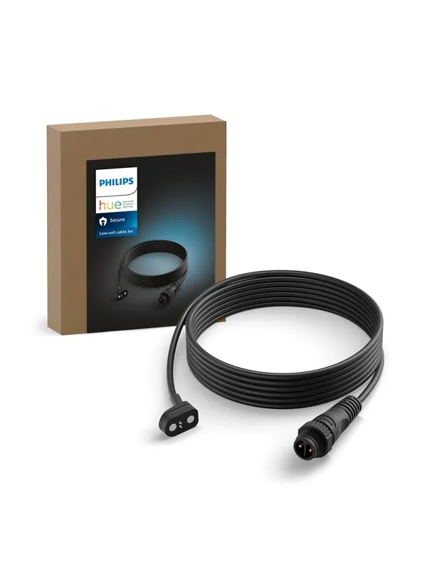 Philips Hue 3m CSA-2DA Cable Black (24v outdoor)