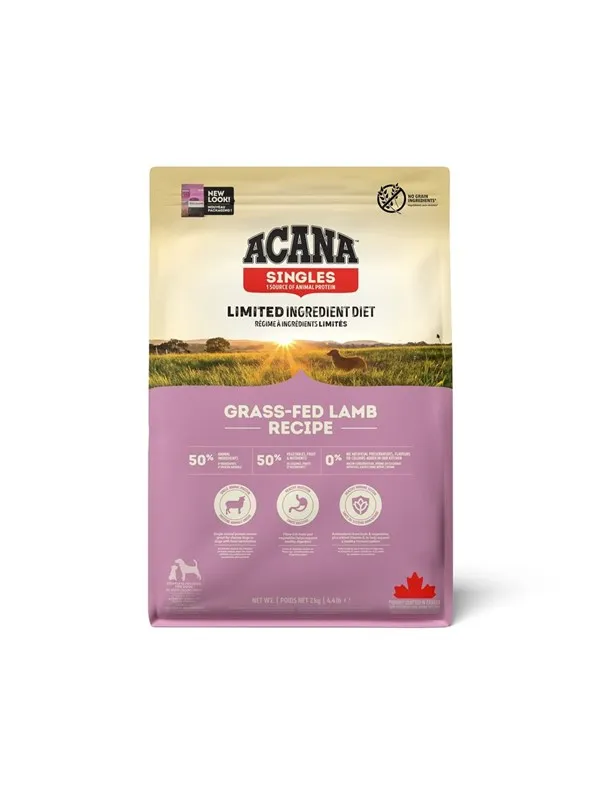 Acana Grass-fed Lamb Dry Dog Food 2kg
