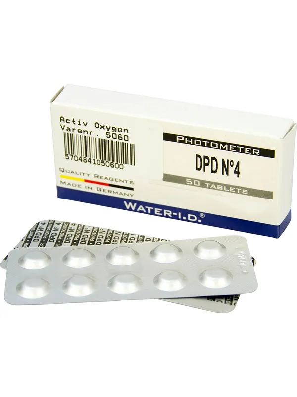 Swim & Fun Pool Lab Refill DPD No. 4 Aktivt ilt 50 pcs