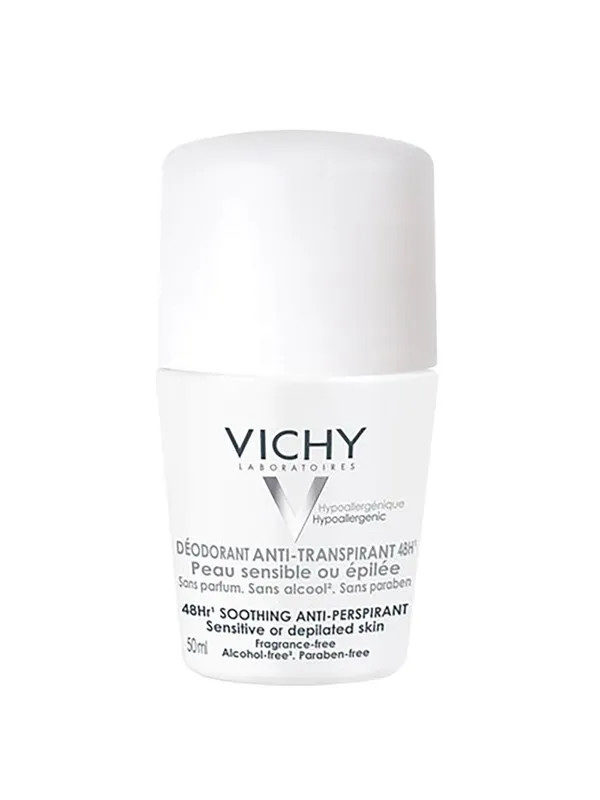 Vichy Antiperspirant Sensitive Deo Roll-On 48Hrs