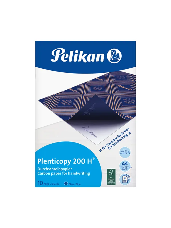 Pelikan PELIKAN PLENTYCOPY A4 200H 10ARK BLÅ