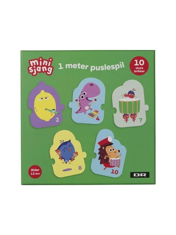 DR Børste 1 meter Puslespil 10 pcs