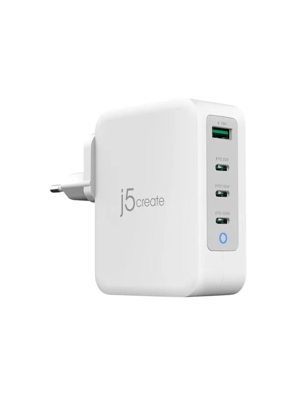 j5create 130W GaN 4-Port Charger